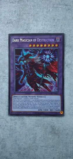 Yu-Gi-Oh! Konami Dark Magician of Destruction MZMU-EN011 1st Ed ATK 2800 DEF 26… - Image 1
