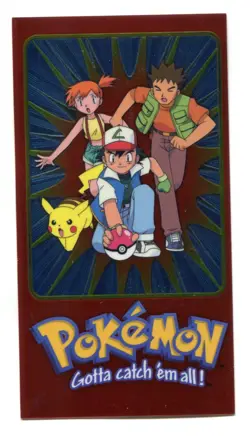 Pokemon Topps 2000 TV Animation Series 2 Jumbo Card #2 of 5 - Image 1