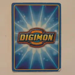 Bandai MetalGreymon Digimon CCG Bo-80 Ultimate Android Digimon English Card 1999 - Image 2