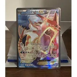 Pokemon Gyarados EX Full Art Ultra Rare Holo Card 114/122 Breakpoint English - Image 1