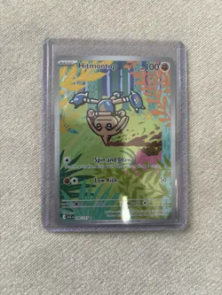 Pokemon Hitmontop Full Art ASC Set 240/217 Holo 100 HP English Card - Image 1