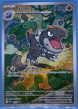 Pokemon Card - Tyrunt 070 Mega Evolution Promo Holo - Image 1