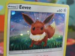 Eevee Cosmos Holofoil Promo Lightly Played Pokemon Card LP Clean Nice Shape - Image 2
