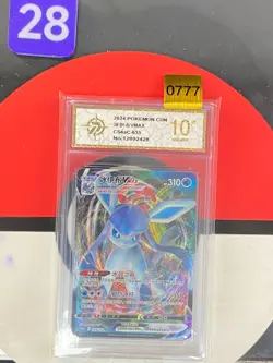 Pokemon Chinese TCG CARD Sword & Shield Glaceon VMAX CS4ac 035/132 RRR Grade10 - Image 1