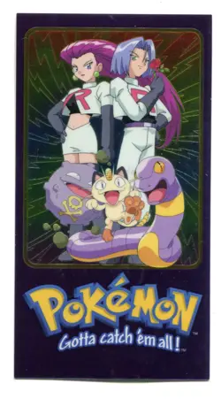 Pokemon Topps 2000 TV Animation Series 2 Jumbo Card #3 of 5 - Image 1