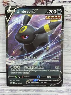 Umbreon V SWSH203 SWSH Sword & Shield Promo Card Holo Pokemon TCG - Image 1