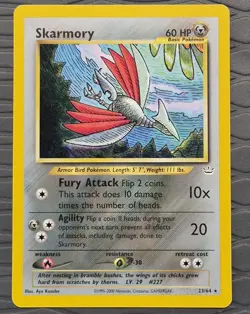 Skarmory 23/64 Neo Revelation Non Holo Rare Pokemon Card - Image 1