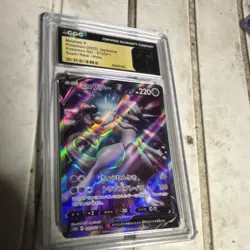 Pokemon Mewtwo V Super Rare Holo CGC Japanese S10b GO Card 073/071 - Image 1