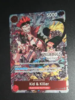 EB01-003 Kid & Killer (Regional) ONE PIECE Card TCG NM English - Image 1