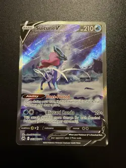 Suicune v Crown Zenith Galarian Gallery Holo Ultra Rare Card GG38 GG70 - Image 1