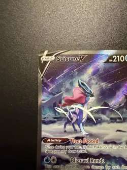 Suicune v Crown Zenith Galarian Gallery Holo Ultra Rare Card GG38 GG70 - Image 5