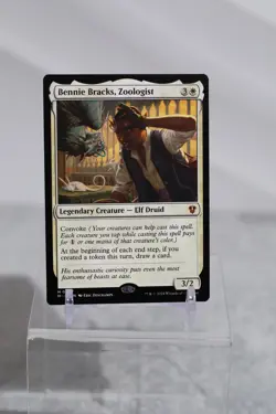 Bennie Bracks, Zoologist #57 (NM) Murders Karlov Manor MKC Magic MTG - Image 1