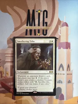 Smothering Tithe 🔥 NonFOIL 🔥 MTG NM Near Mint Ravinca Allegiance (022) - Image 1