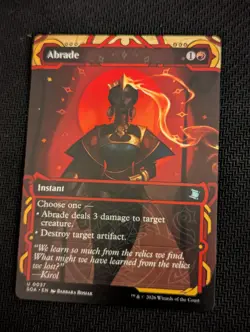 Abrade - Borderless - nonfoil - Secrets of Strixhaven Mystical Archive - MTG - Image 1