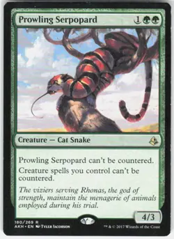 Prowling Serpopard R Amonkhet 180 NM - Image 1