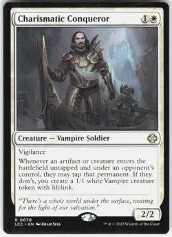 Charismatic Conqueror R Commander: The Lost Caverns of Ixalan 70 NM - Image 1