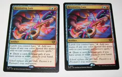 2x Resonating Lute Rare Secrets of Strixhaven - Image 1