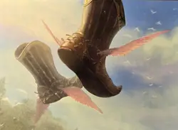 Winged Boots | Commander: Outlaws of Thunder Junction OTC | R 0124 NM MTG - Image 3