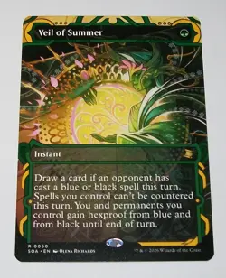 1x Veil of Summer Rare Mystical Archive: Secrets of Strixhaven - Image 1