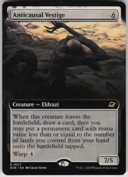 MTG TCG Anticausal Vestige (Extended Art) R Edge of Eternities 317 - Image 1