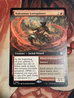 Naktamun Lorespinner (Extended Art) Commander: Secrets of Strixhaven Regular - Image 1