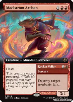 Maelstrom Artisan (Extended Art) [SOS - 334] - NM TCG MTG - Image 1