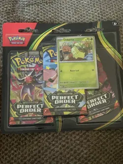 Pokemon x1 Perfect Order 3-Pack Blister Brand New Factory Sealed - Image 1