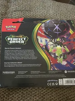 Pokemon x1 Perfect Order 3-Pack Blister Brand New Factory Sealed - Image 2