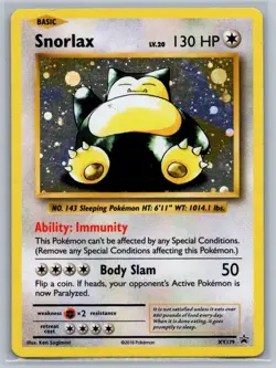 Snorlax - XY Promo - Holo - Promo - XY179 - Pokemon - MP - Image 2