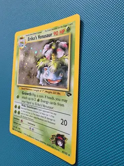 Erika’s Venusaur 4/132 - Gym Challenge 2000 - English - Pokemon TCG LP - Image 3