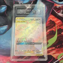 Pokemon Moltres Zapdos Articuno GX 69/68 Hidden Fates Secret Rare PSA 9 Holo - Image 1
