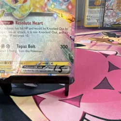 Pokemon Pikachu ex Double Rare 057/191 Sv08 Surging Sparks Full Art Holo 200HP - Image 5