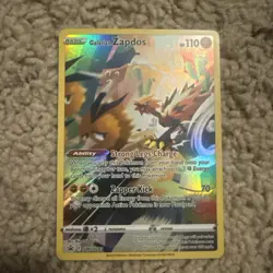 Pokemon Galarian Zapdos SWSH283 SWSH: Sword & Shield Black Star Promo Holo Card - Image 1