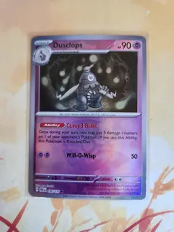 Pokemon TCG Prismatic Evolutions Dusclops (Masterball) 036/131 - Image 1