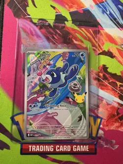 Popplio - MEP045 - MEP Black Star Promo Pokemon TCG Illustration Rare - Image 1