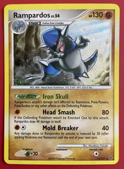Pokemon Rampardos 13/127 - Platinum Holo - Image 3
