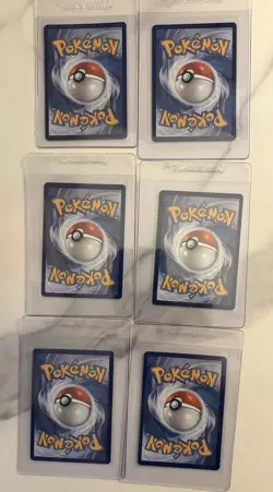 Pokemon TCG Mega Lucario EX 033 & Mega Gardevoir EX 032 Holo Full Art Lot Of 6 - Image 2