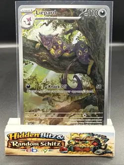 Liepard - 137/086 Illustration Rare SV: White Flare Pokemon Near Mint - Image 1