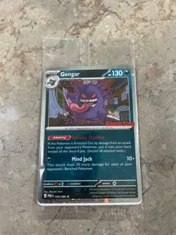 Pokemon GENGAR 050/088 GameStop Promo Stamped (SEALED) - Image 1