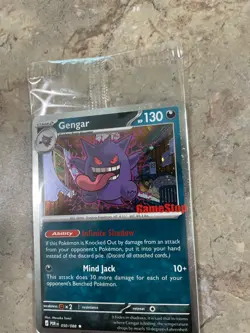 Pokemon GENGAR 050/088 GameStop Promo Stamped (SEALED) - Image 5