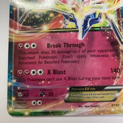 Pokemon TCG Xerneas-EX XY Black Star Promos XY07 Holo Promo NM - Image 5