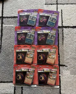 Pokemon TCG: Ascended Heroes Tech Sticker Collection Gastly & Charmander x 8 - Image 1