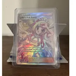 Pokemon TCG Lillie's Full Force Trainer Full Art Holo 230/236 English - Image 1