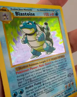 1999 Blastoise #2 Pokemon Base Set Shadowless Holo Rare Vintage WotC Original NM - Image 5
