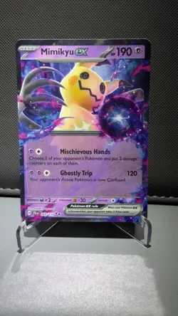 Pokemon Mimikyu EX Double Rare 69/159 Journey Together Holo ENGLISH NM NEAR MINT - Image 1