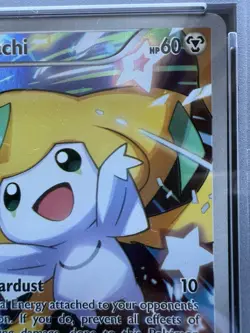 2017 Pokemon Black Star Jirachi Full Art XY67a XY Promos NM-MT PSA 8 - Image 4