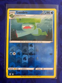 Pokemon TCG - Evolving Skies - 033/203 - Lombre Reverse Holo - Image 1