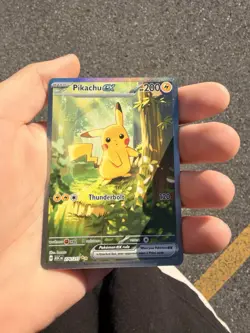 Pikachu EX 276/217 SIR Illustration Rare English Pokemon Ascended Heroes NM - Image 1