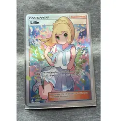 Pokemon TCG Lillie Full Art Ultra Rare Holo Trainer 151/156 Ultra Prism - Image 1
