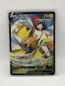 Zeraora V Trainer Gallery Holo #TG16/TG30 2022 Pokemon SWSH Silver Tempest [NM] - Image 1
